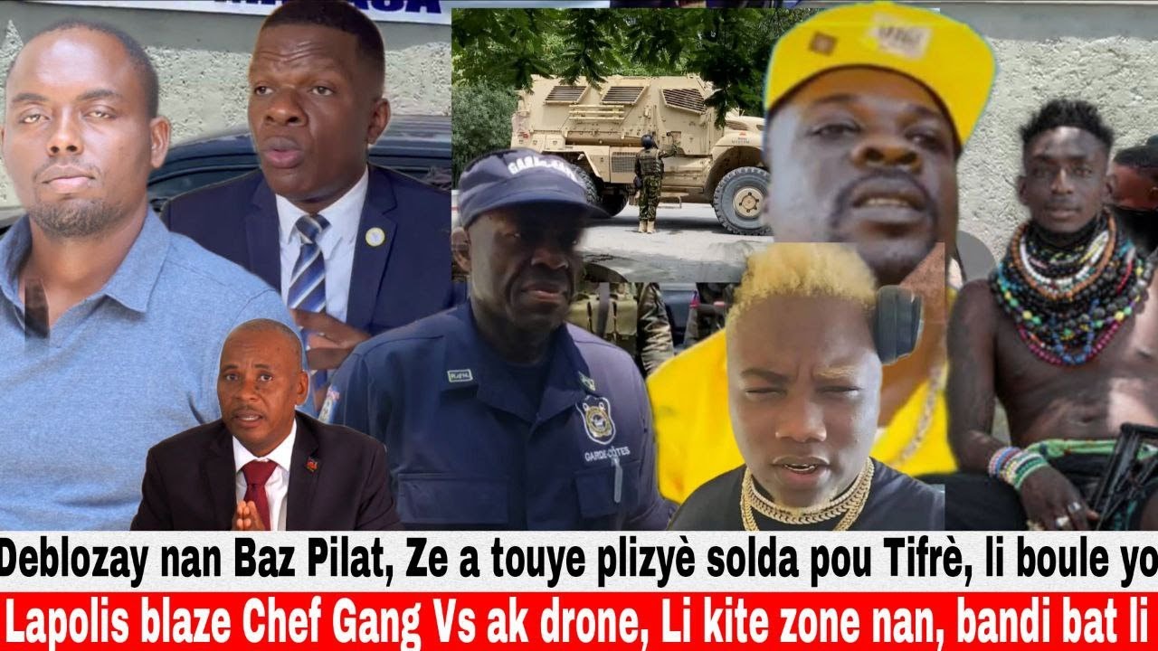 Deblozay Baz Pilat, Ze a tire plizyè Solda, Tifrè lage pyel, chef Vs pran anpil Baton, Zen Nan Gadko