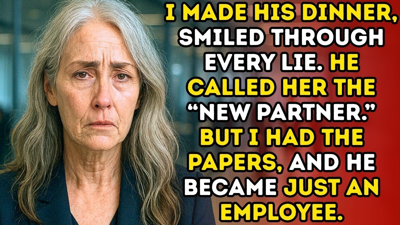 I Smiled Through Every Lie  He Called Her The “New Partner ” But He Became Just An Employee