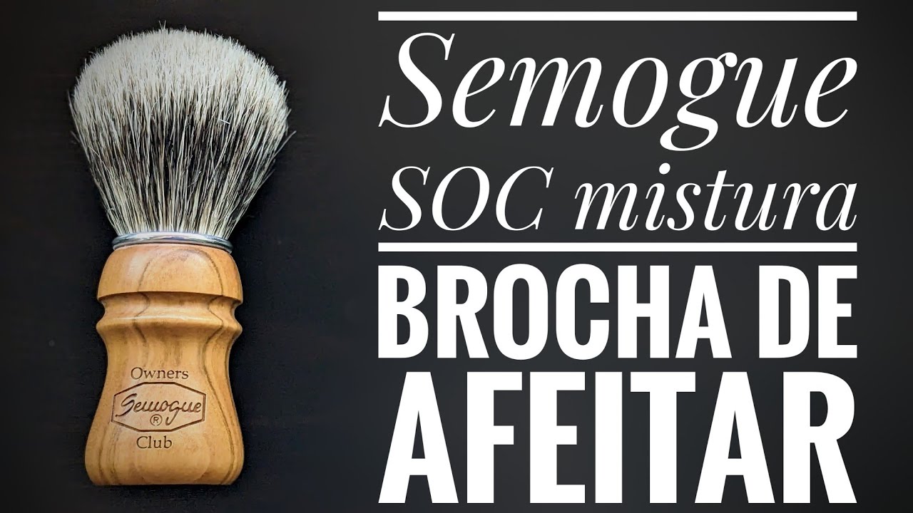 Semogue SOC Mistura.La mejor brocha de afeitar hecha en Europa.