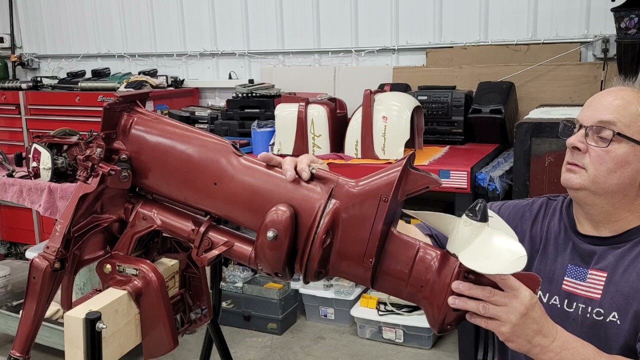 Part 2 “Long Distance Repair” 1958 18 HP Johnson FD-12