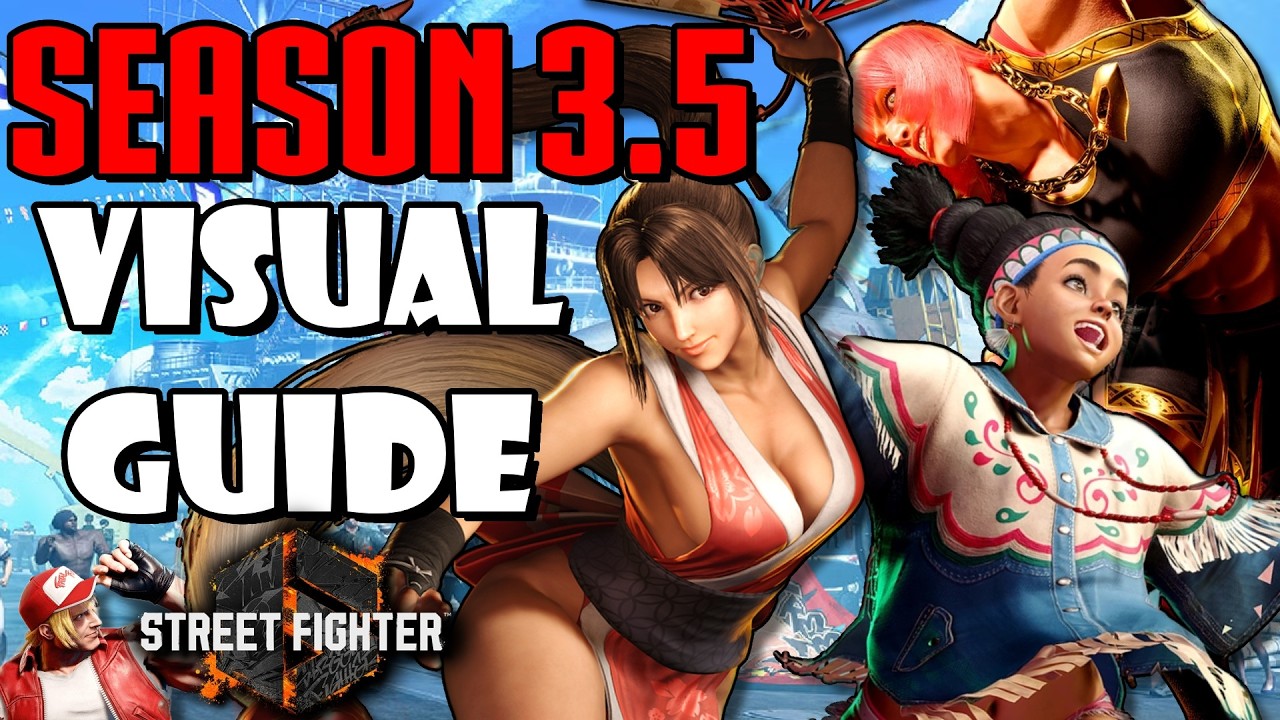 The Visual Guide to Street Fighter 6's Mid Season Balance Patch
