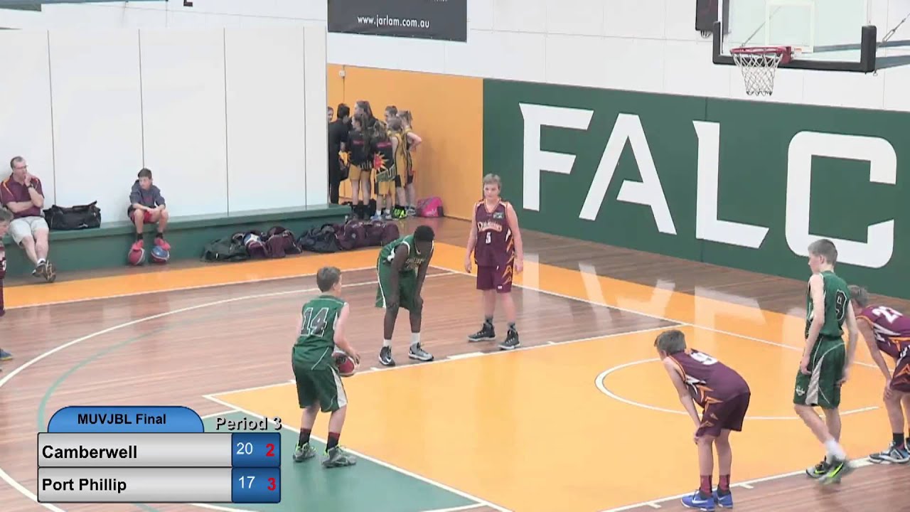 MUVJBL Regional u14B Grand Final  Camberwell vs. Port Phillip 13 September 2015