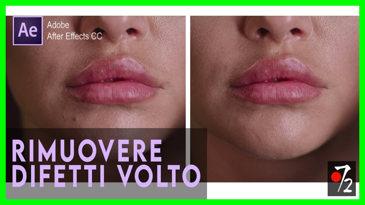 Adobe After Effects - Tutorial Rimuovere difetti volto 