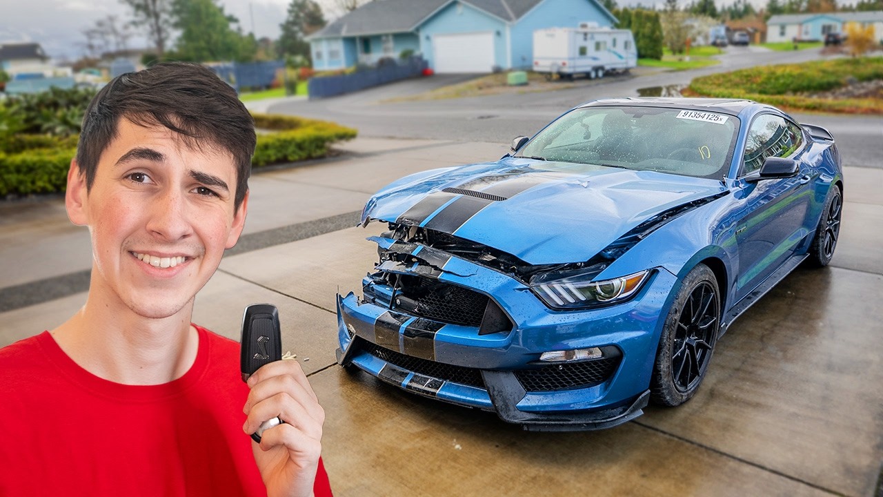 I Bought a Wrecked Shelby GT350! (Mouse Infested)