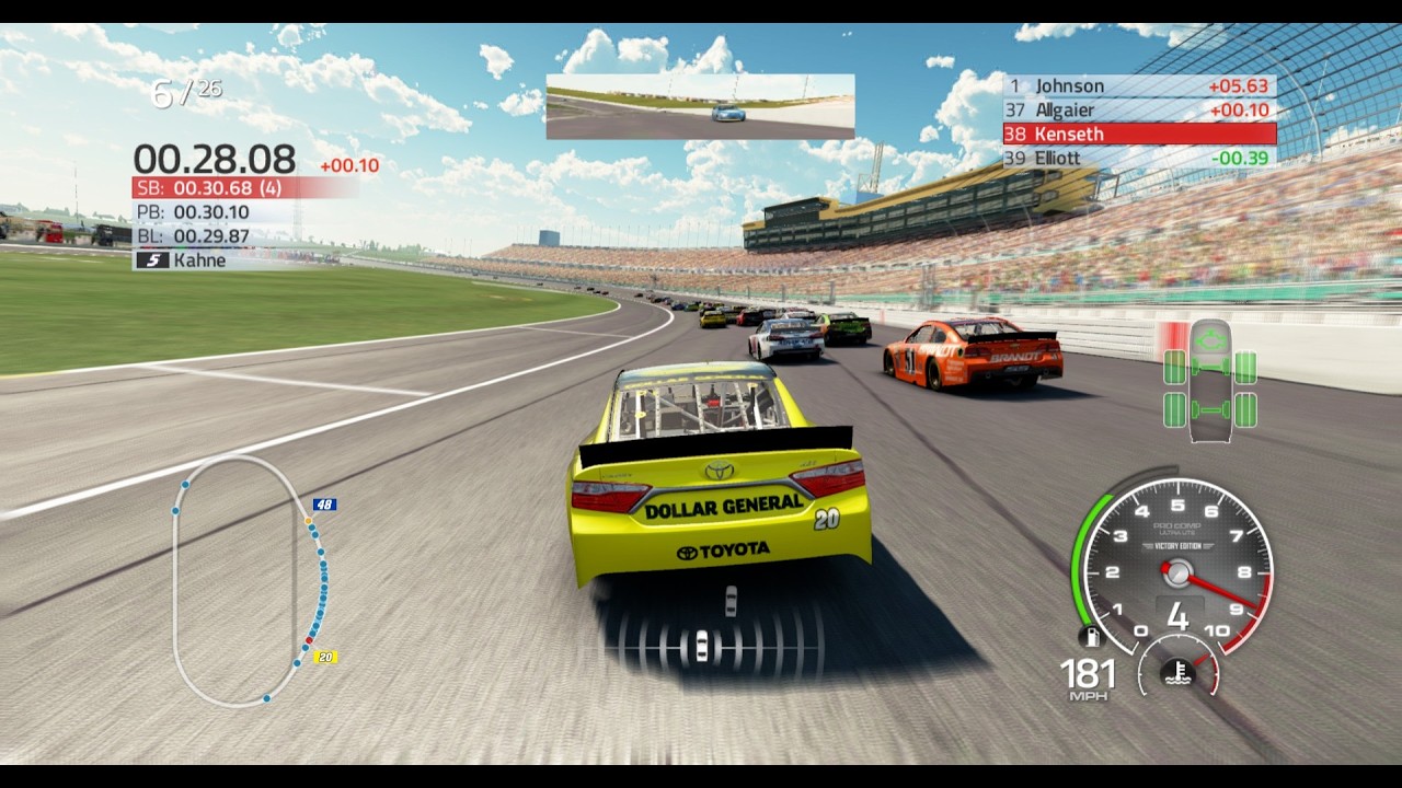 NASCAR '15 HD Gameplay (PC)