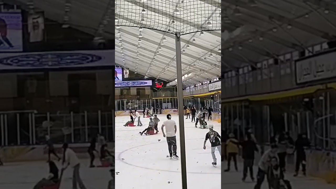 #iceskating KUWAIT WINTER CLUB!
