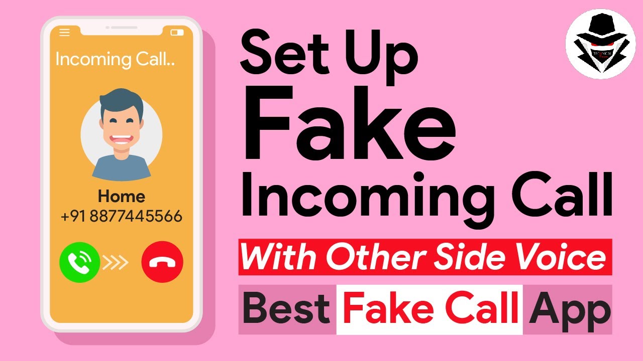 How to Set Fake Call in Android With Voice | Fake Incoming Call