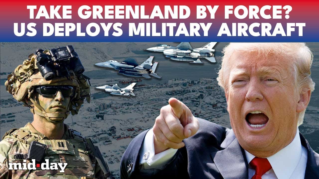 Greenland Crisis ESCALATES: U.S. Deploys Military Aircraft After Denmark Sends Additional Troops