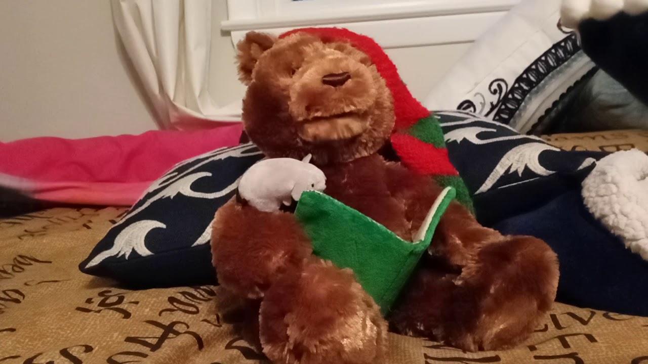 'Twas The Night Before Christmas Story-Telling Teddy Bear