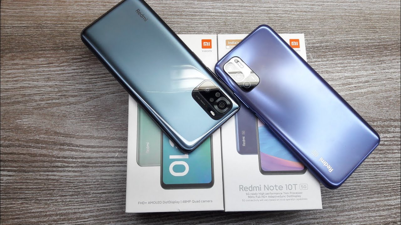 Redmi Note 10T 5G vs Redmi Note 10 - Which Should You Buy ?