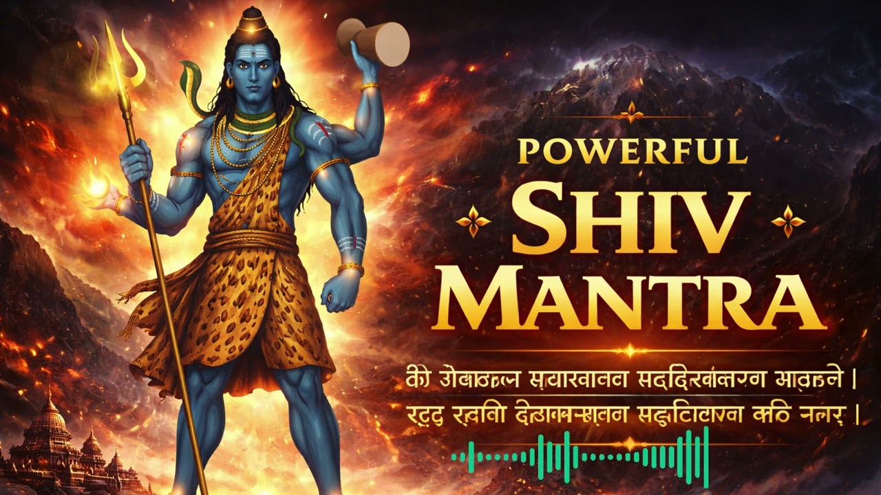 Shiv Mantra 🔥 Energy Boosting Devotional Song