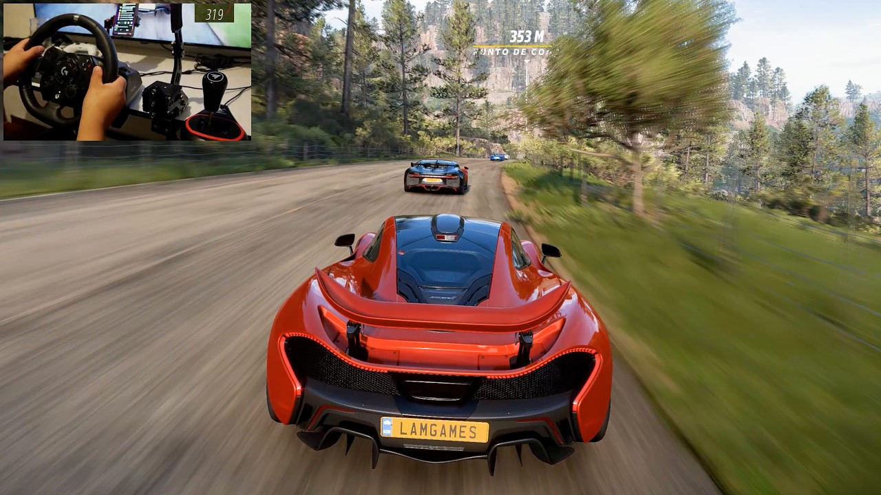 McLaren P1 | Sin Ayudas | Forza Horizon 5 | Volante Logitech G923 Gameplay