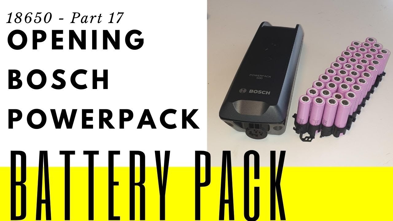 18650 - Часть 17 - Вскрытие рамы блока питания Bosch Powerpack Performance