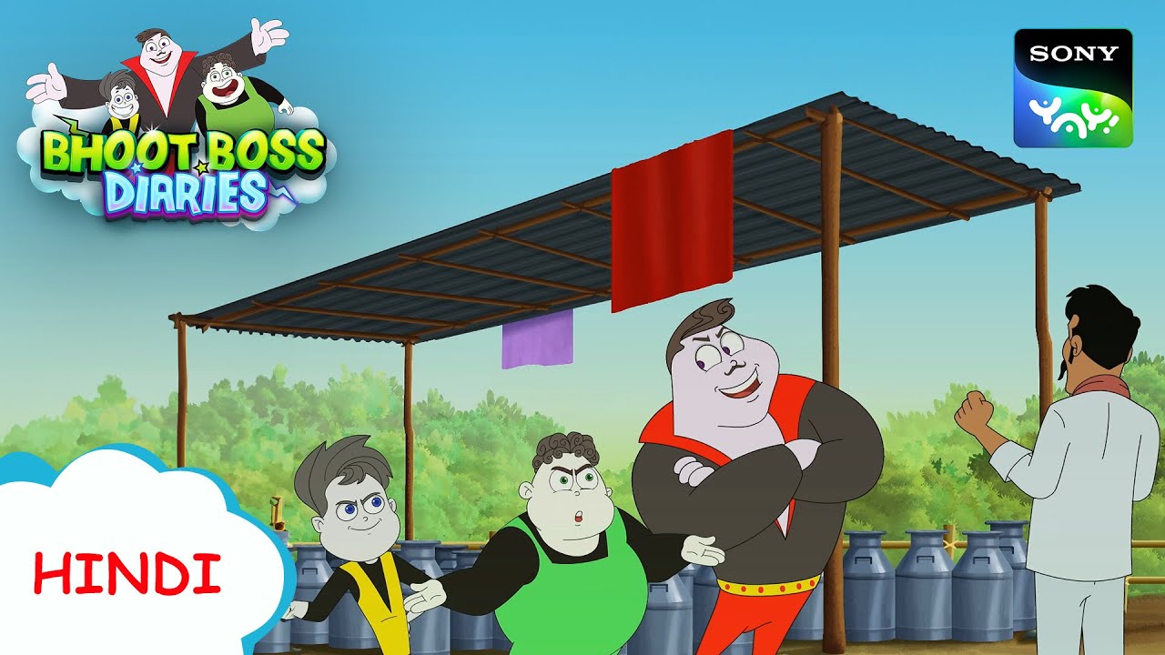 दूध में पानी याद दिलायी नानी | Moral Stories for Kids | BHOOT BOSS DIARIES