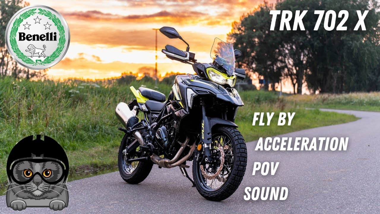 Benelli TRK 702 X 2024 Fly by Acceleration & Sound