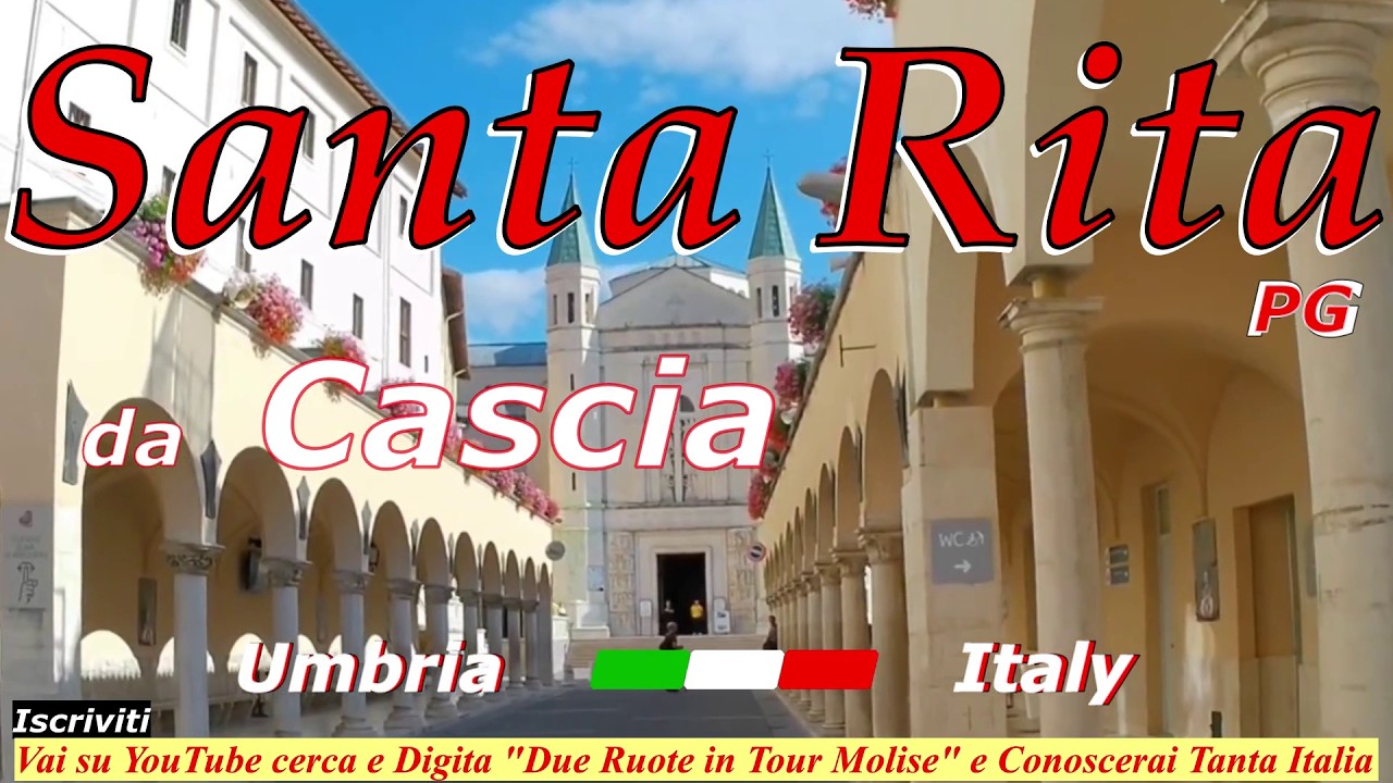 SANTA RITA DA CASCIA IN TOUR 4K/HD - PG - Umbria❤️ Italy, da 
