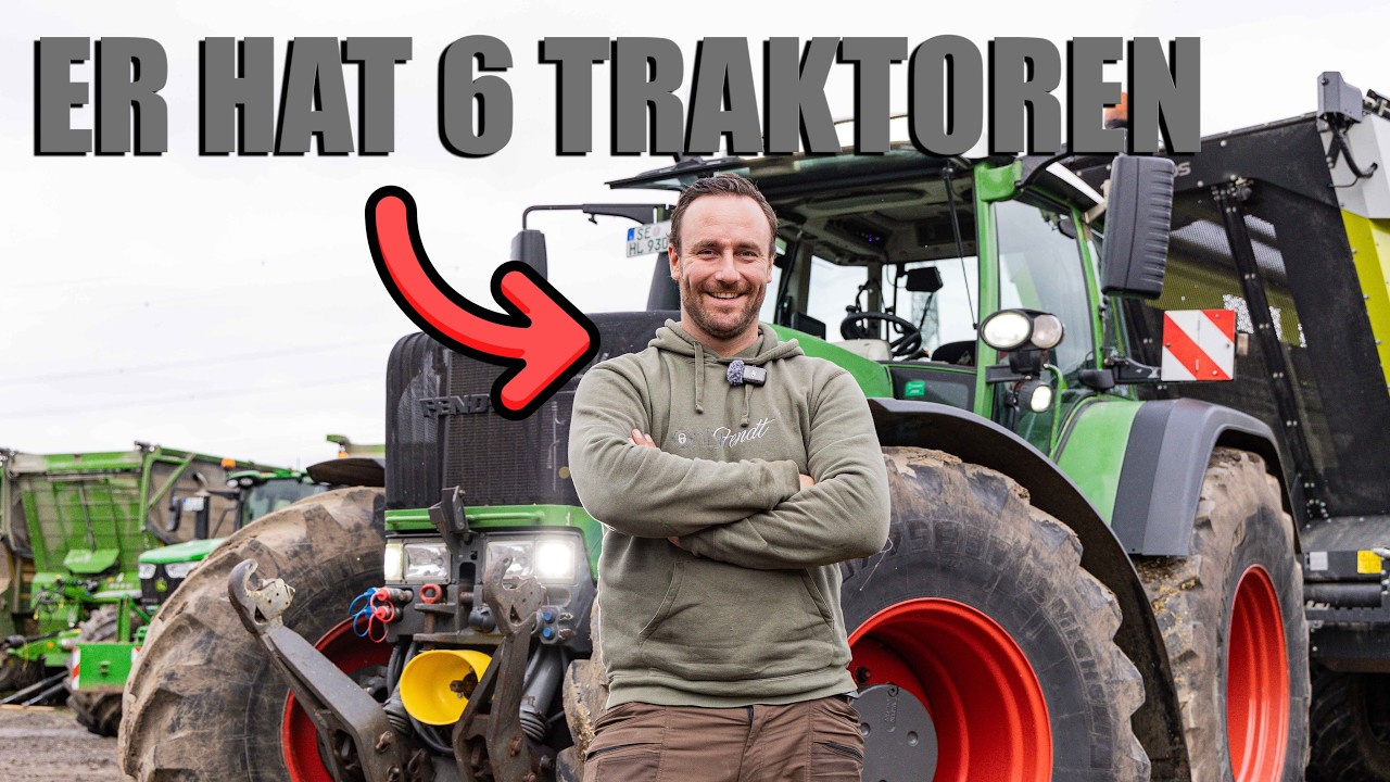 Wie finanziert Lindemann sich das? Eigenes Lohnunternehmen & 6 Traktoren!🚜