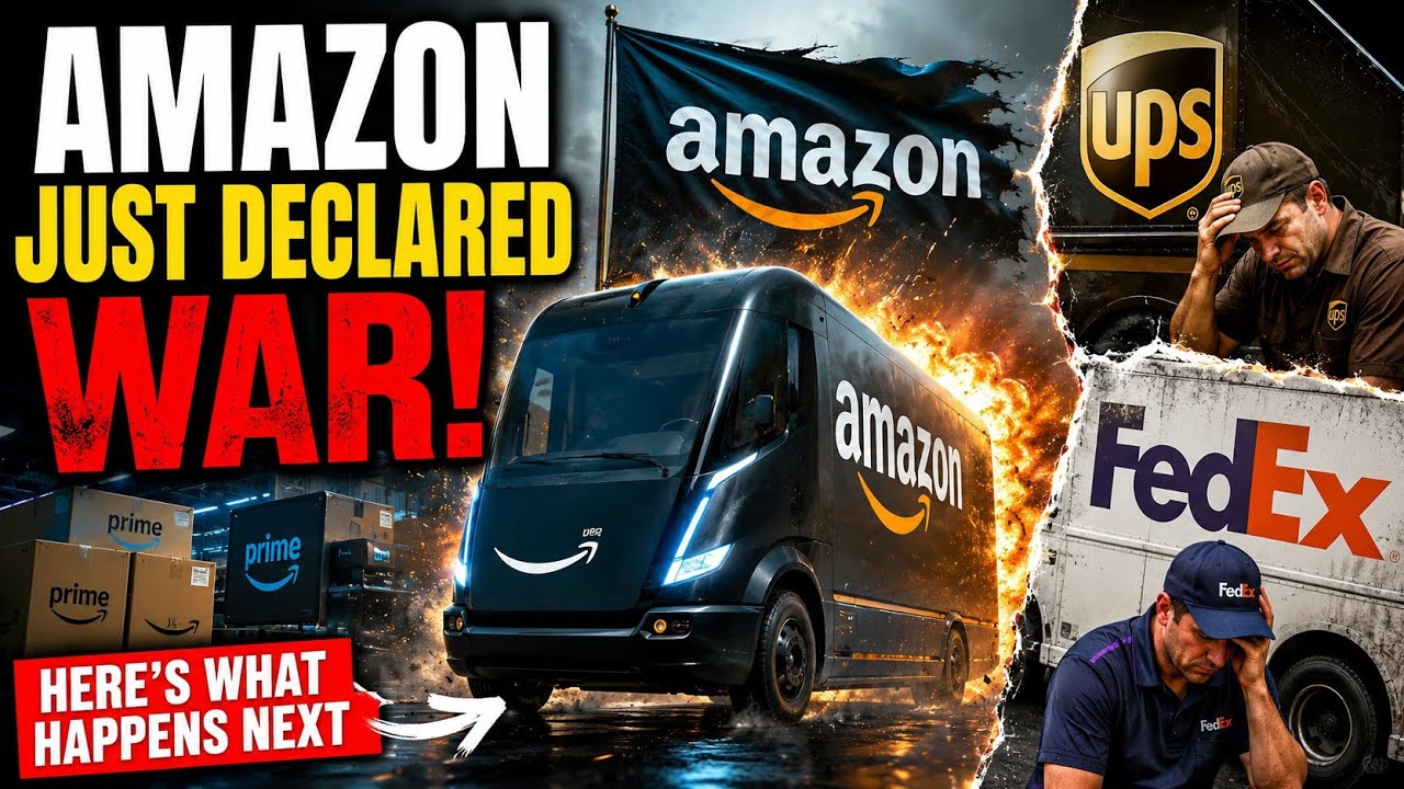 Amazon Just Declared War on UPS and FedEx | Here's What Happens Next