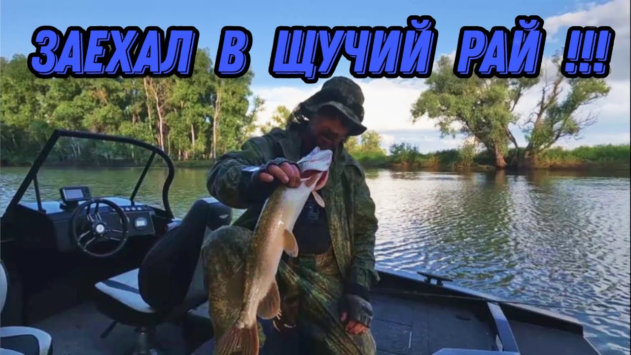 ЗАЕХАЛ В ЩУЧИЙ РАЙ !!! Рыбалка на Оби 9 июля 2024г.