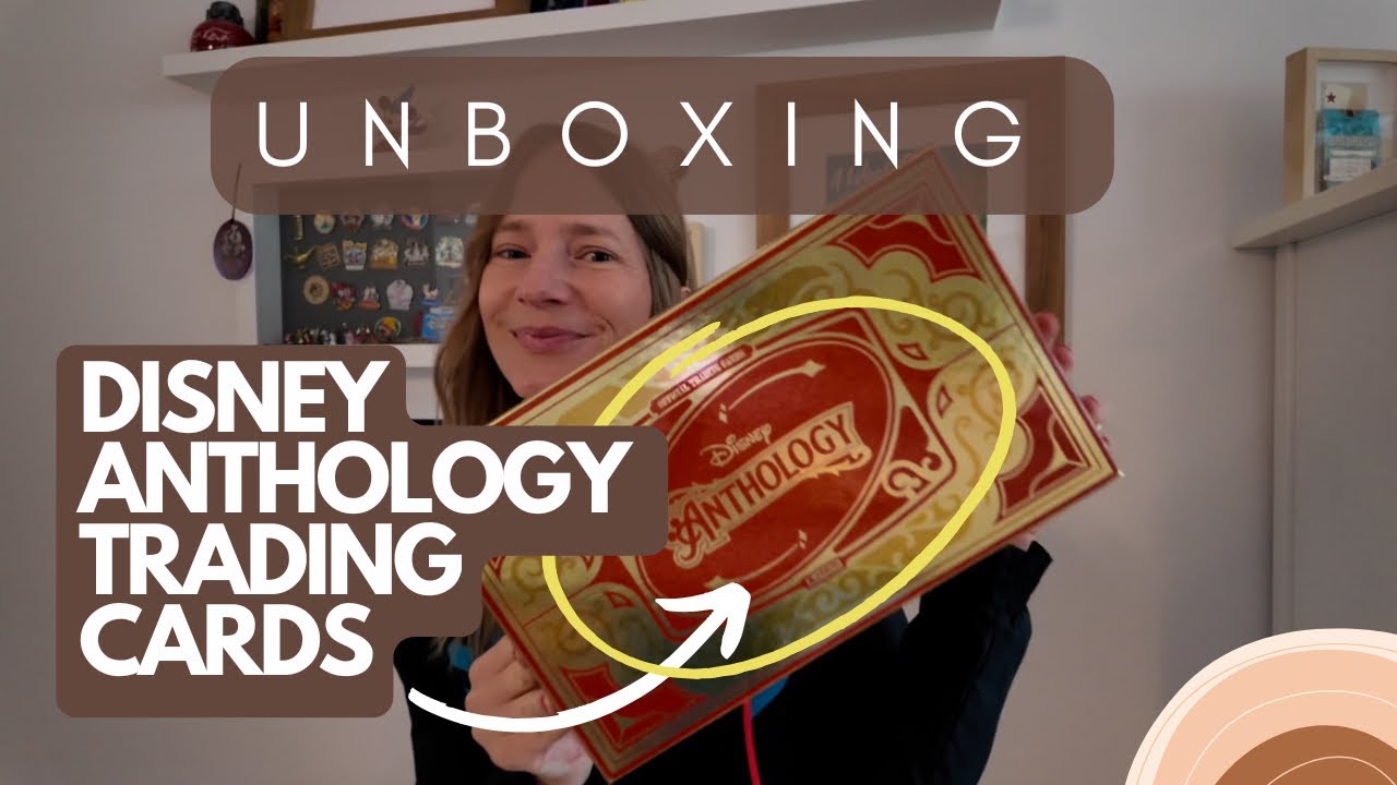 DISNEY ANTHOLOGY TRADING CARDS 🃏UNBOXING with Nina 🃏 PANINI #disneyanthology