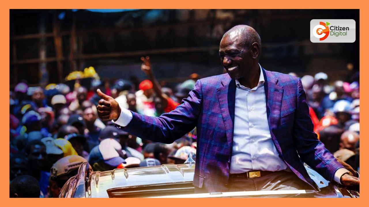 Teargas and chaos as rowdy youth disrupt President Ruto’s Dagoretti visit