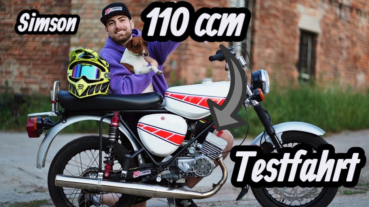 Simson Onboard 110ccm 19Ps+ Prüfstand PZ-TUNING