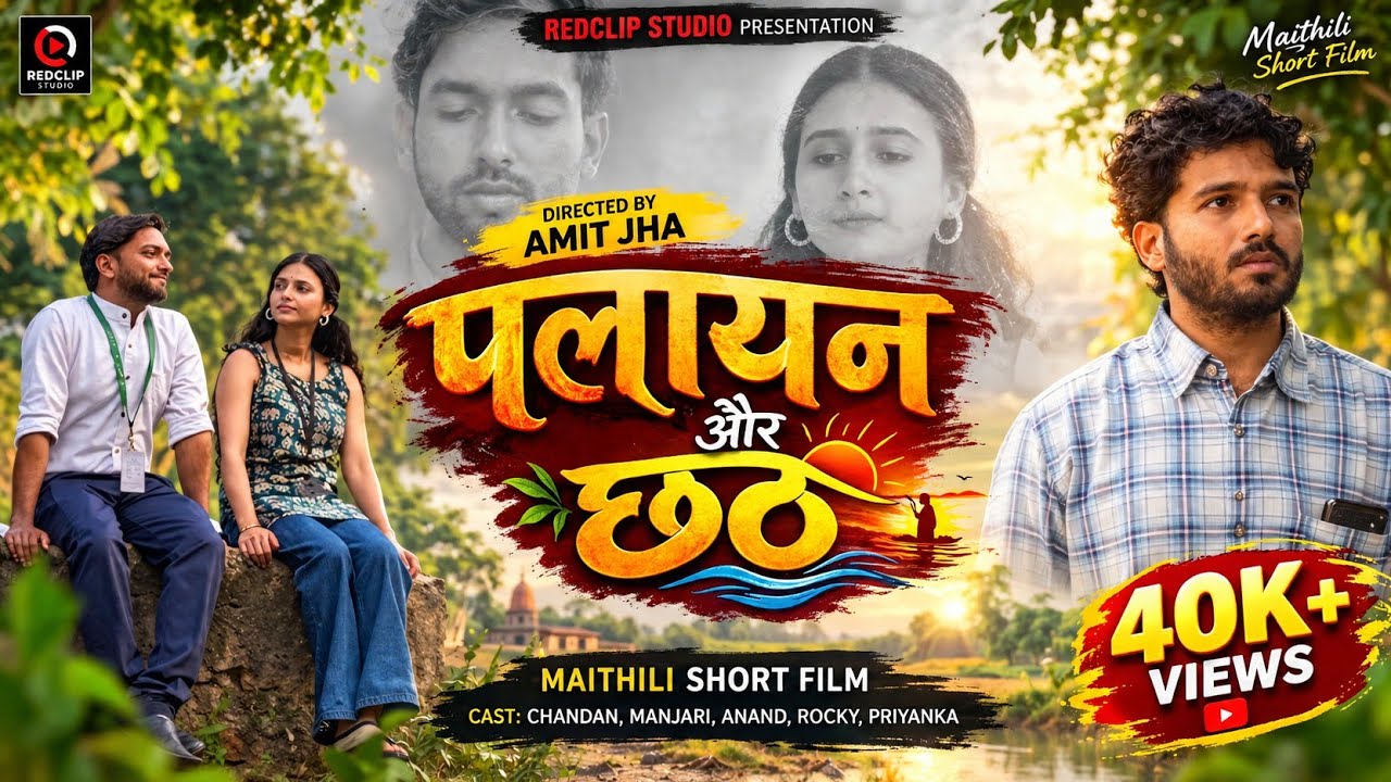 पलायन और छठ | Palayan Or Chhath | Maithili Short Film | Redclip Studio