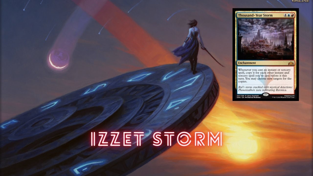 MTGA HISTORIC｜IZZET STORM (P9)