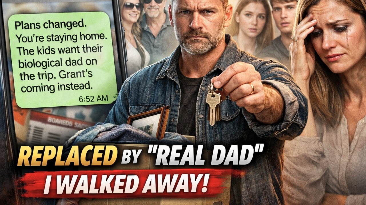 My Wife Replaced Me With Their “Real Dad” on the Trip I Paid For—So I Erased Myself From Their Lives