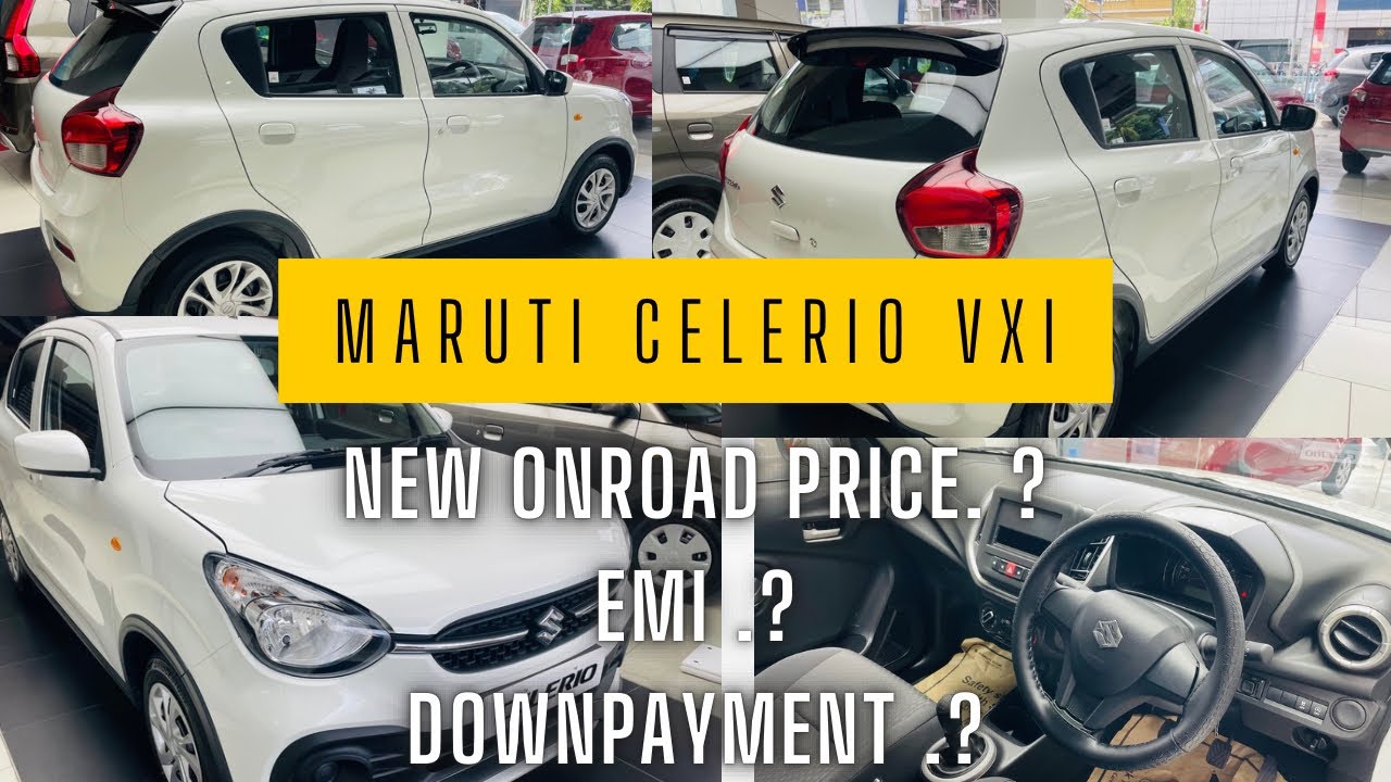 MARUTI SUZUKI CELERIO VXI SECOND VARIANT DETAILED MALAYALAM REVIEW-NEW ONROAD PRICE -EMI-DOWNPAYMENT