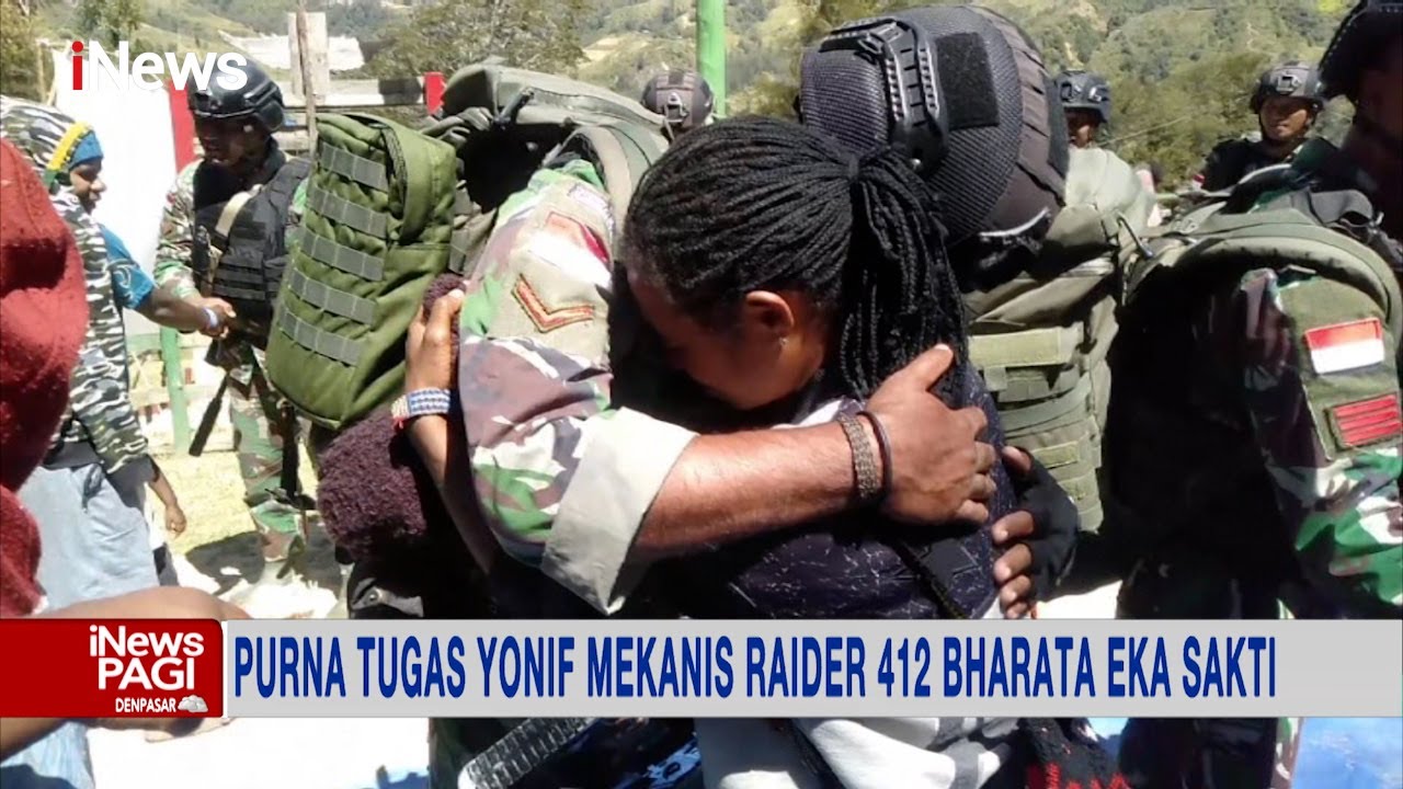 Suasana Haru Selimuti Warga Pengunungan Tengah Bersama TNI AD di Papua #iNewsPagi 04/07