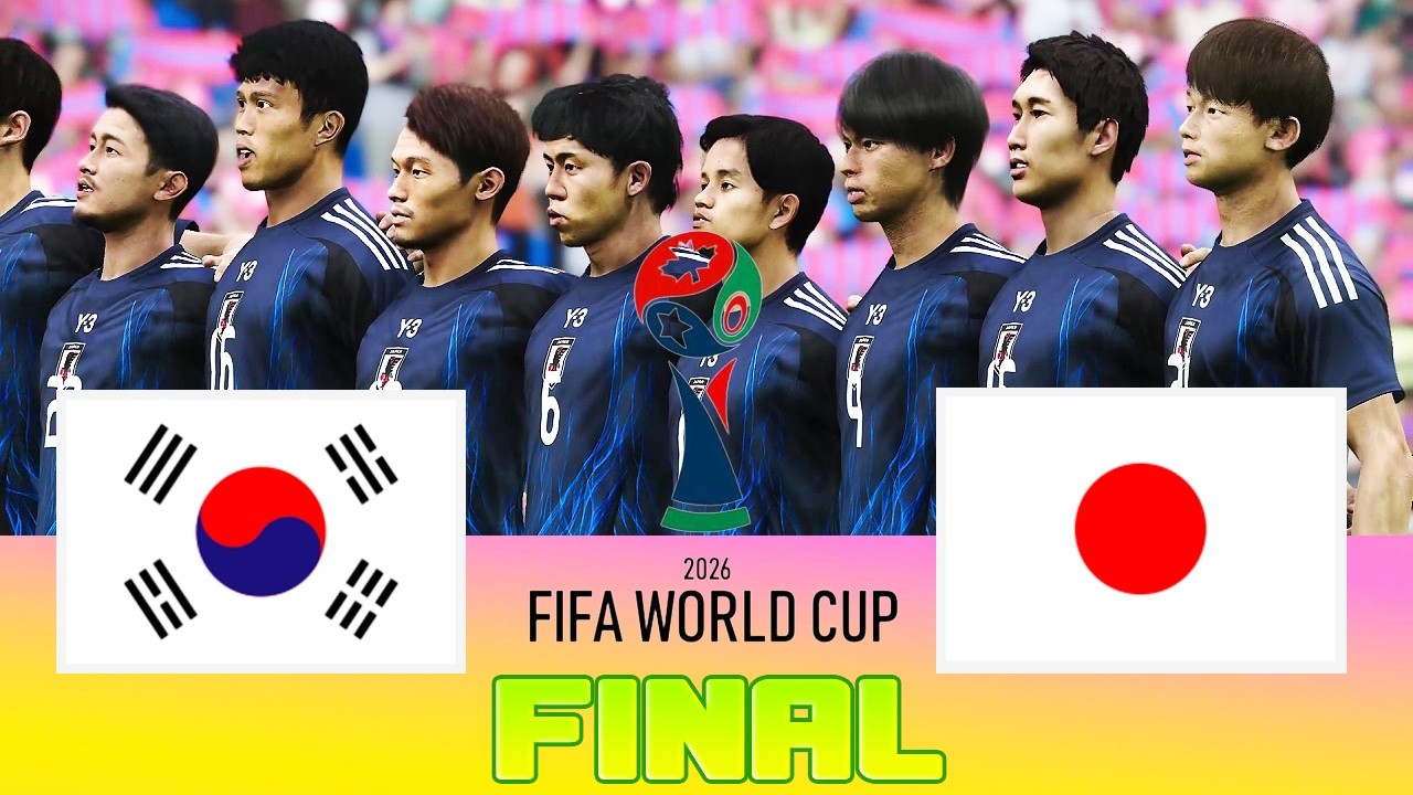 SOUTH KOREA vs JAPAN - Final FIFA World Cup 2026  Full Match All Goals  Football Match