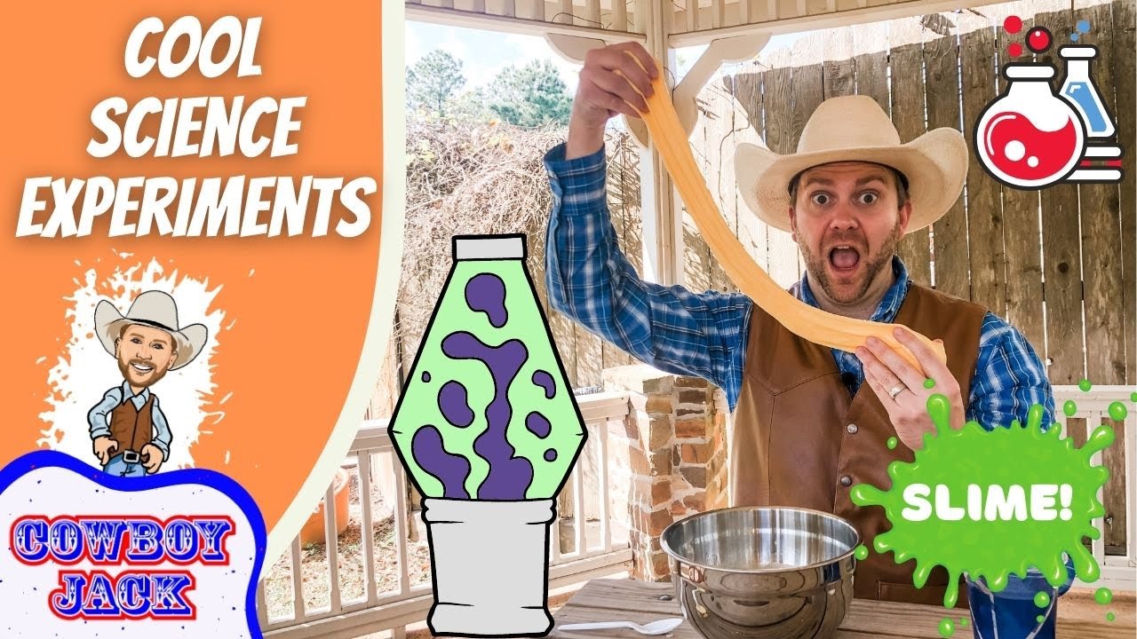 Cool Science Experiments | Make Slime | Make Rain | Cowboy Jack