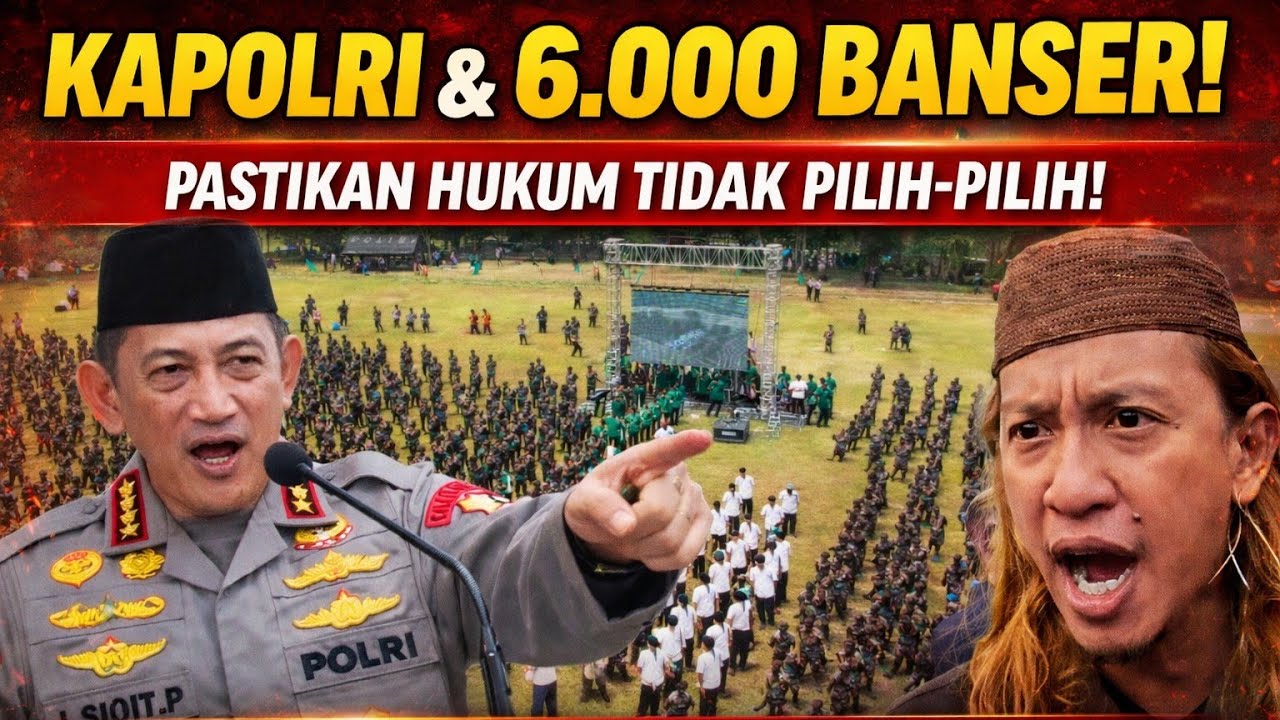 🔥PIDATO KAPOLRI BERSAMA 6000 BANSER