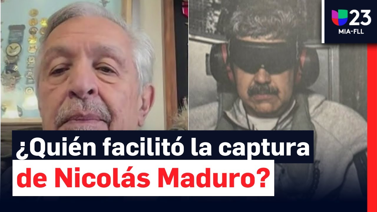 &iquest;Qui&eacute;n facilit&oacute; la captura de Maduro? Coronel retirado analiza el operativo de EEUU en Venezuela