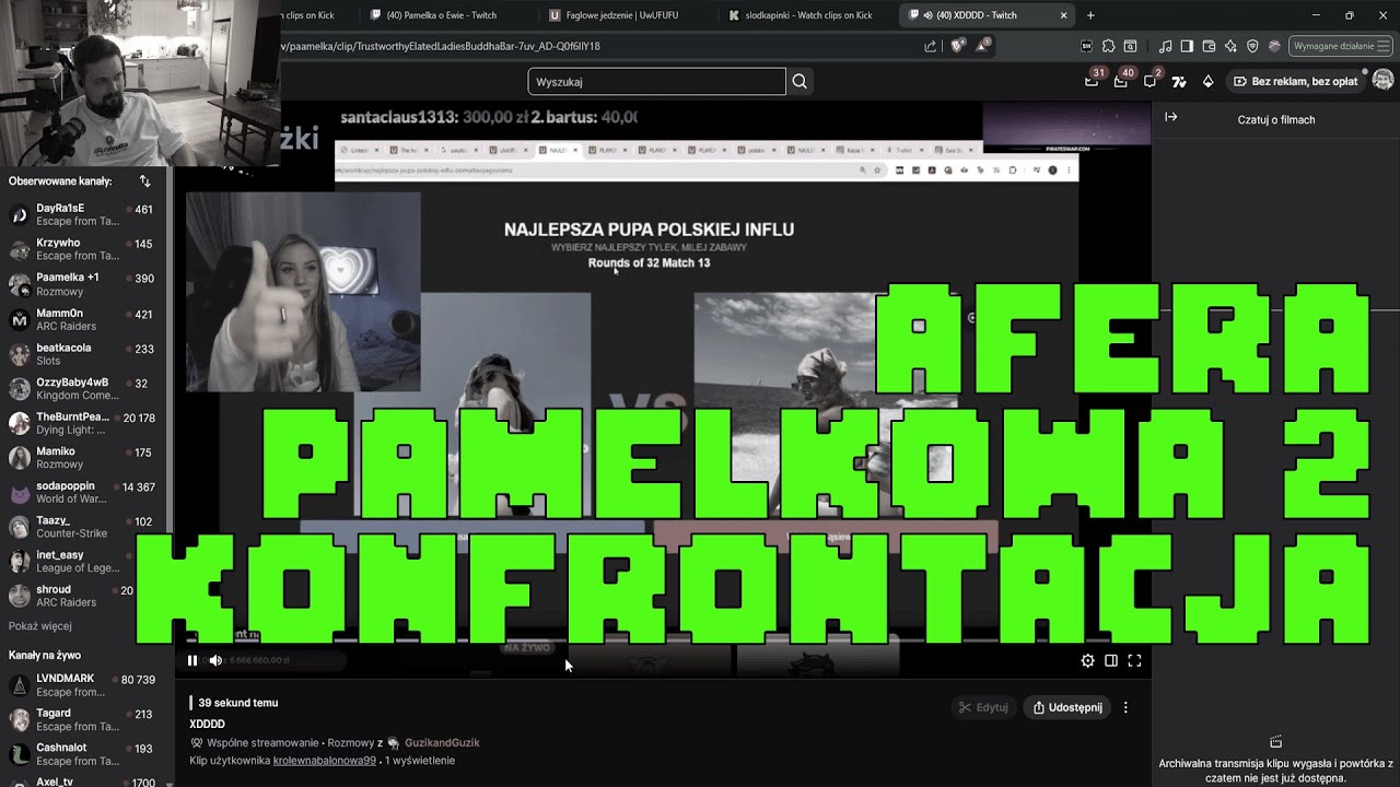 Afera Pamelkowa 2 - konfrontacja