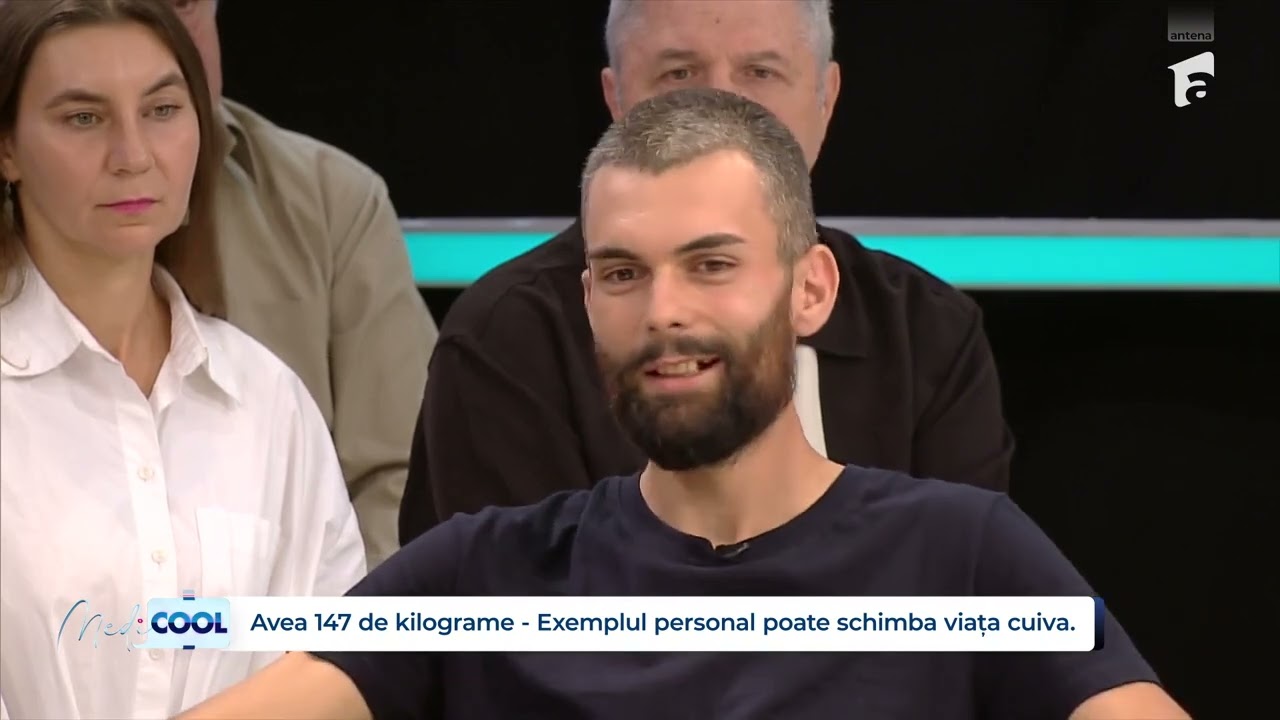 Alex avea 147 de kilograme! A slăbit după ce a primit un diagnostic la ficat