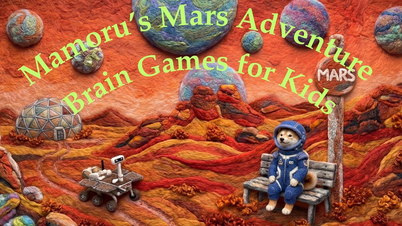 Mamoru's Mars Adventure Brain Games for Kids trailer