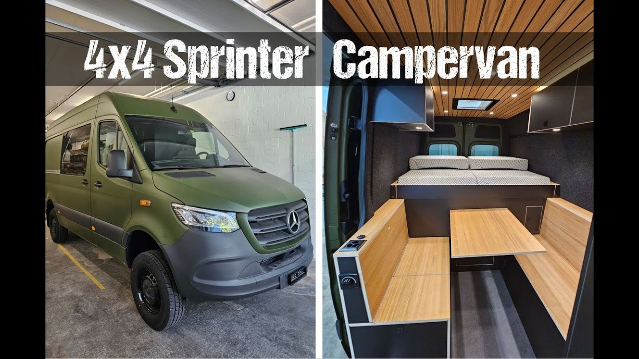 Mercedes Sprinter 4x4 // Individualausbau mit Duschkabine
