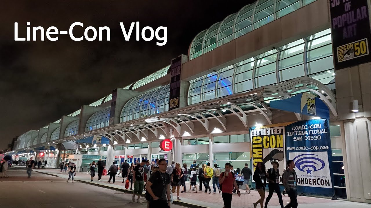Welcome to Line-Con International | SDCC 50 Vlog