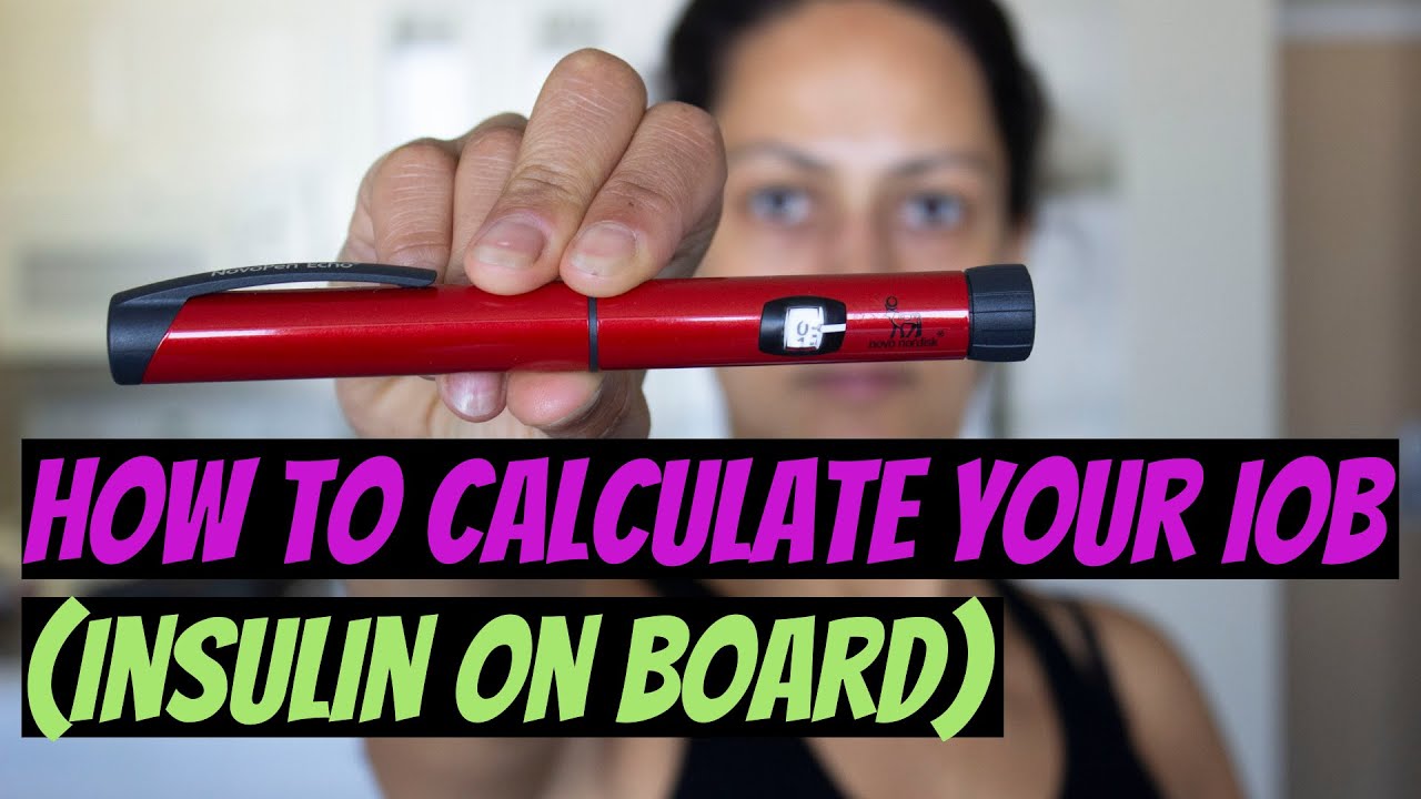 How to Calculate Your IOB (Insulin on Board)