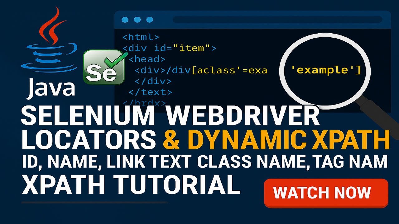 How to write Dynamic XPath in Selenium | Handle Dynamic Web Elements in Selenium | XPath Tutorial