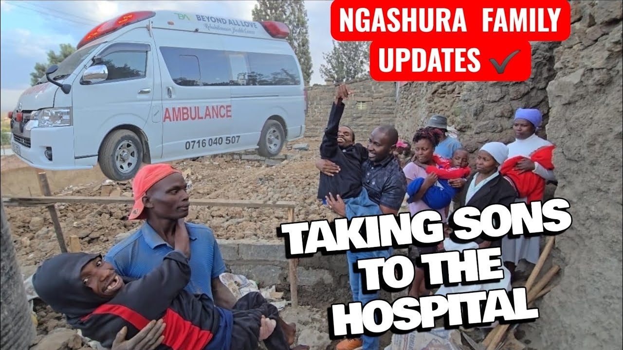 DAY 3 UPDATES FOR NGASHURA FAMILY  WE HAVE MOVED THEM TO ABETTER PLACE AS WE BUILD THEM A HOUSE 