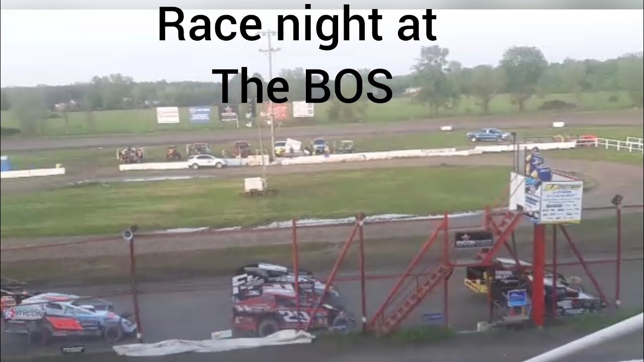 Race night at the Brockville Ontario Speedway