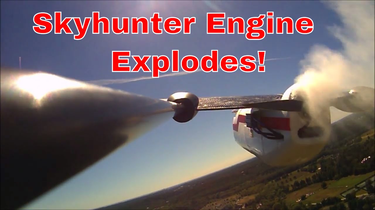 FPV Skyhunter's Engine blows up in flight!!