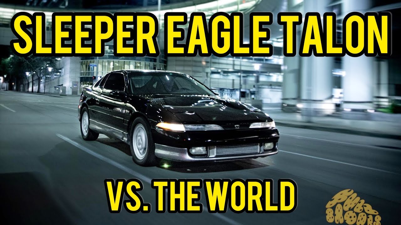 Часть 2! Sleeper Eagle Talon против всего мира! Экшн TX2K! Построено 4G63, 50 фунтов на квадратны...