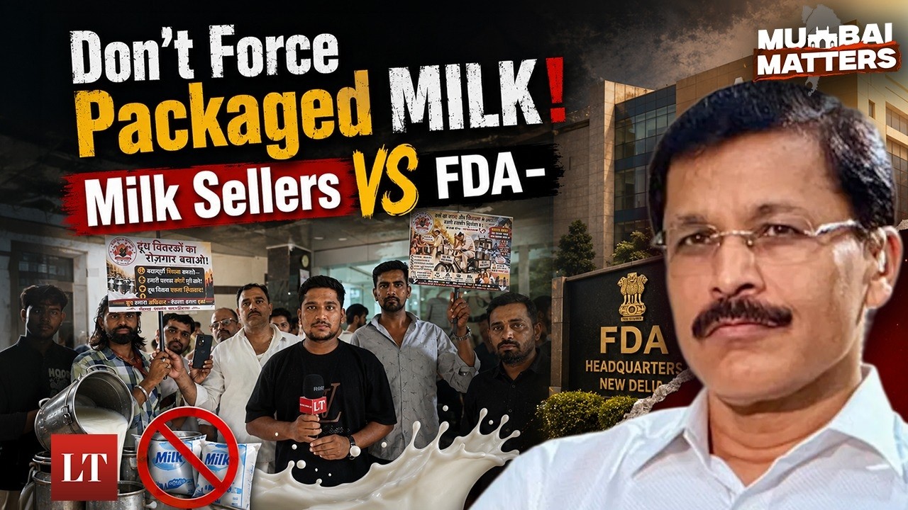 Why Maharashtra's Local Milk Sellers Are Protesting Against FDA | Mumbai Matters | Milk Vendors