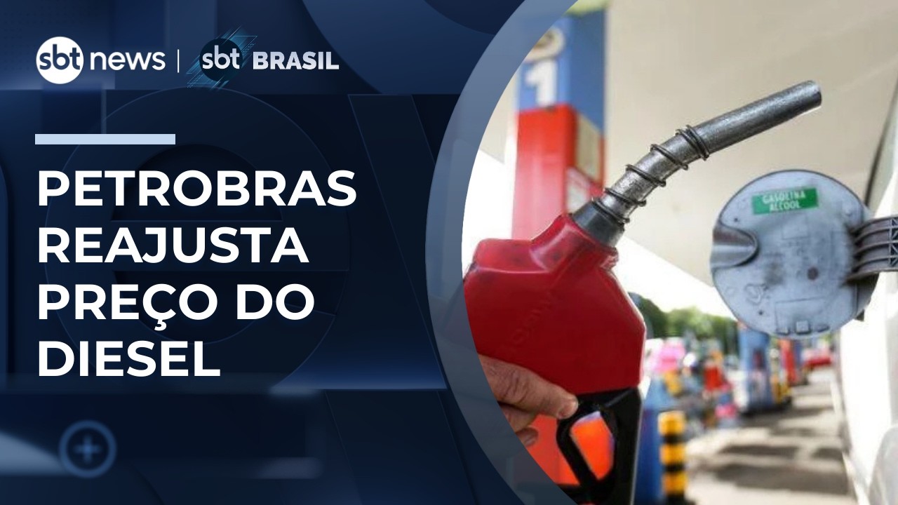 Petrobras aumenta preço do diesel em R$ 0,38 a partir deste sábado | #SBTBrasil