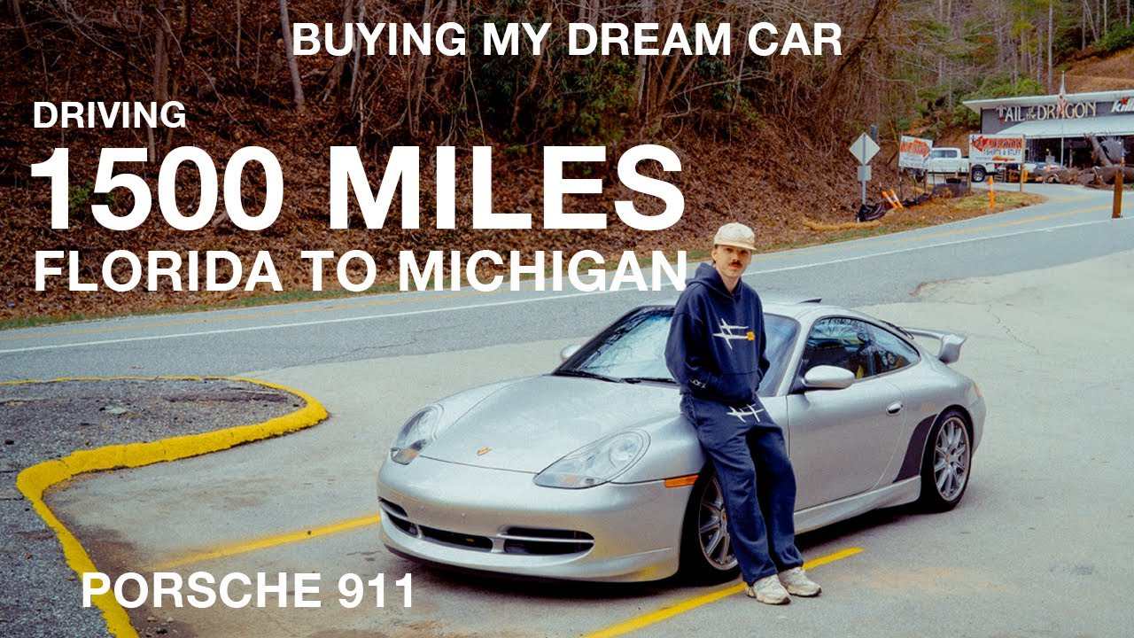 Flying to Florida to buy my dream Porsche 996 Aerokit & roadtripping it 20 hours home!