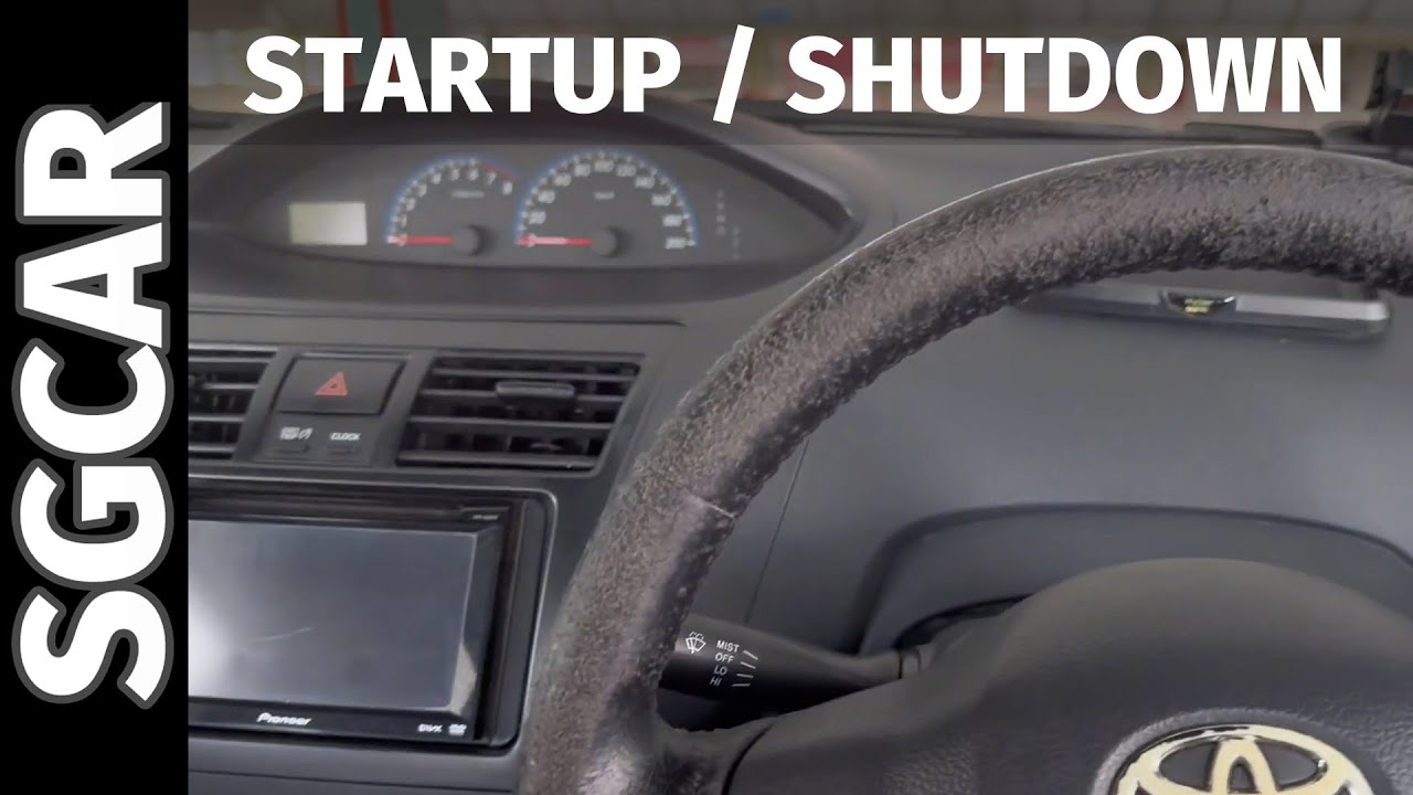2009 Toyota Vios 1.5 &ldquo;J&rdquo; Trim (2nd Gen, XP90) (Startup Sequence)